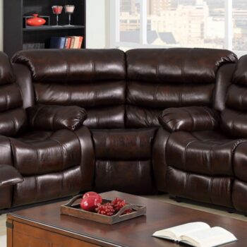 Berkshire Rustic Brown Corner Chair – CM6551CNR by Furniture of America