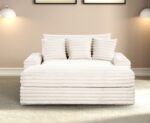 Veyrier White 2-Arm Chaise with USB Ports – FM6901WH-CE by Furniture of America 23