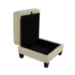Moretaine Beige Storage Ottoman with Hidden Compartment – SL6932BG-OT by Furniture of America 15