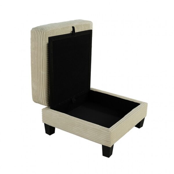 Moretaine Beige Storage Ottoman with Hidden Compartment – SL6932BG-OT by Furniture of America 10