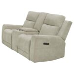Kennett Chenille Upholstered Power Reclining Loveseat Ivory by Coaster Furniture Luxury Living Room Furniture Mobilia Cleopatra 9 Kennett Chenille Upholstered Power Reclining Loveseat Ivory by Coaster Furniture 9