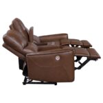 Greenfield Upholstered Power Reclining Loveseat Saddle Brown by Coaster Furniture Luxury Loveseats Mobilia Cleopatra 19 Greenfield Upholstered Power Reclining Loveseat Saddle Brown by Coaster Furniture 19