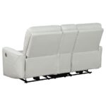 Greenfield Dove Gray Power Reclining Loveseat by Coaster Furniture Luxury Loveseats Mobilia Cleopatra 20 Greenfield Dove Gray Power Reclining Loveseat by Coaster Furniture 20