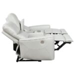 Greenfield Dove Gray Power Reclining Loveseat by Coaster Furniture Luxury Loveseats Mobilia Cleopatra 22 Greenfield Dove Gray Power Reclining Loveseat by Coaster Furniture 22