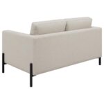 Tilly Upholstered Track Arm Loveseat Oatmeal by Coaster Furniture Luxury Living Room Furniture Mobilia Cleopatra 17 Tilly Upholstered Track Arm Loveseat Oatmeal by Coaster Furniture 17