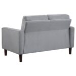 Bowen Upholstered Track Arm Tufted Loveseat Gray by Coaster Furniture Luxury Living Room Furniture Mobilia Cleopatra 14 Bowen Upholstered Track Arm Tufted Loveseat Gray by Coaster Furniture 14