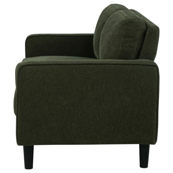 RuthMatcha Green Loveseat by Coaster Furniture 9