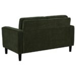 RuthMatcha Green Loveseat by Coaster Furniture Luxury Living Room Furniture Mobilia Cleopatra 14 RuthMatcha Green Loveseat by Coaster Furniture 14