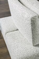 Stavanger Light Gray Bouclé L-Sectional Contemporary Modular Sofa FM63001LG-F by Furniture of America 15