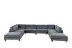 Dagenham Gray Sectional Sofa [B] – Contemporary Modular Comfort | FM6800GY-B by Furniture of America 12