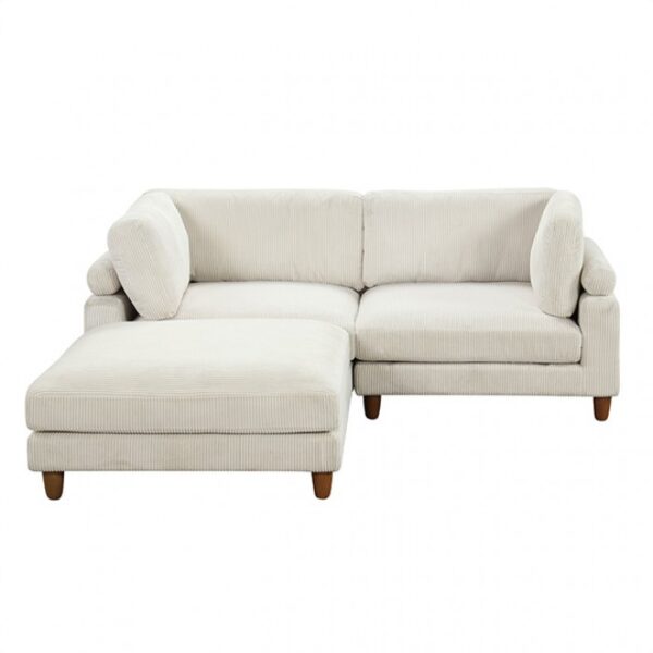 Dagenham Beige Sectional Sofa [D] – Contemporary Modular Comfort | FM6800BG-D by Furniture of America 7