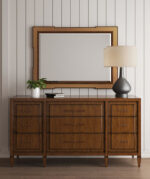 Eave Rectangular Hazelnut Mirror By Art Furniture Luxury Bedroom Dressers & Mirrors Mobilia Cleopatra 8 Eave Rectangular Hazelnut Mirror By Art Furniture 8
