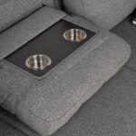 Chatham Gray Contemporary Sectional Sofa with Sleeper FM64005GY-SECT-R by Furniture of America 29