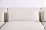 Paderborn Contemporary Linen White Sectional Sofa FM63002WH-SECT-L by Furniture of America 15