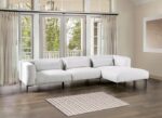 Paderborn Contemporary Light Gray Sectional Sofa FM63002LG-SECT-R by Furniture of America 14