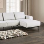 Baerum Contemporary Light Gray Sectional Sofa  FM63006LG-SECT-R by Furniture of America 15
