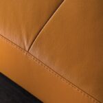 Vadso Contemporary Tangerine Leather Match Sectional Sofa FM69005LB-SECT-R by Furniture of America 14