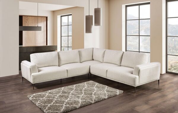 Gladbach Contemporary Beige Large L-Sectional Sofa FM63007BG-SECT-LL by Furniture of America 10