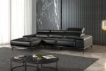 Vadso Contemporary Black Sectional with Left Chaise | FM69005BK-SECT-L by Furniture of America 8