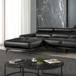 Vadso Contemporary Black Sectional with Left Chaise | FM69005BK-SECT-L by Furniture of America 7