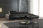 Vadso Contemporary Black Sectional with Right Chaise | FM69005BK-SECT-R by Furniture of America 8