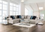 Gunnersbury Transitional Gray L-Shaped Sectional Sofa | SM1120-SECT by Furniture of America 32