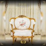 Handmade Gold Tulip Chair 2 12