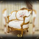 Handmade Gold Tulip Chair 2 16