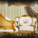 Handmade Gold Tulip Chair 2 19
