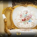 5Pcs Handmade Gold Tulip Sofa Set 15