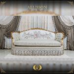 Handmade Gold Allison Sofa 11