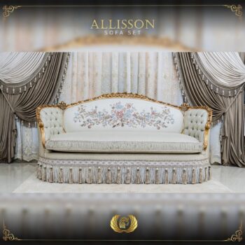Handmade Gold Allison Sofa