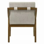 Danzel Gray Chenille Side Dining Chair Set of 2 By ACME - Image 2