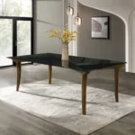 Danzel Dining Table with Glass Top DN06150 By ACME