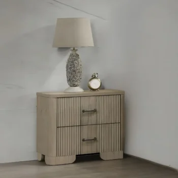 Lakkari Oak Nightstand BD04873 By ACME