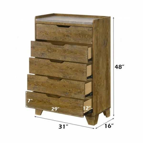 Garcia Chest in Brown Finish BD04866 By ACME - Image 2