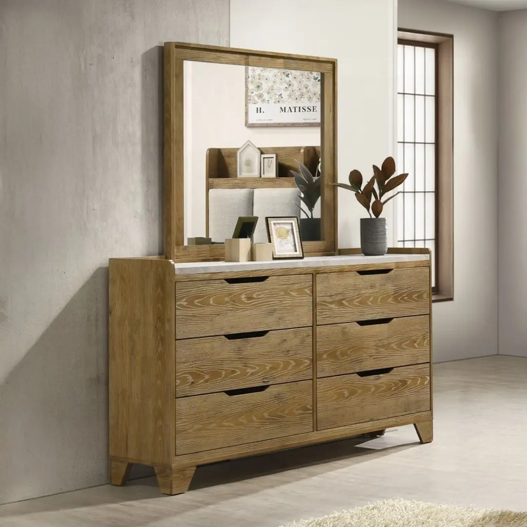 Garcia Dresser In Brown Finish Bd04865 By Acme | Mobilia Cleopatra 3 Garcia Dresser in Brown Finish BD04865 By ACME - Image 1