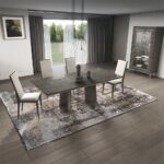 Venezia Rectangular Dining Table in Gray Finish DN04715 By ACME Luxury Dining Tables Mobilia Cleopatra 12 Venezia Rectangular Dining Table in Gray Finish DN04715 By ACME 12