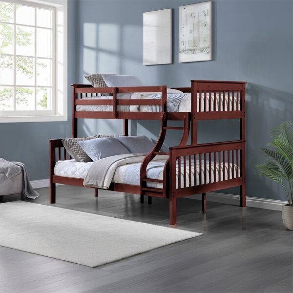 Marita Wooden Twin over Full Bunk Bed By ACME 13