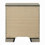 Joanna Weathered Gray Nightstand with Drawers BD05143 By ACME Luxury Bedroom Nightstands Mobilia Cleopatra 14 Joanna Weathered Gray Nightstand with Drawers BD05143 By ACME 14