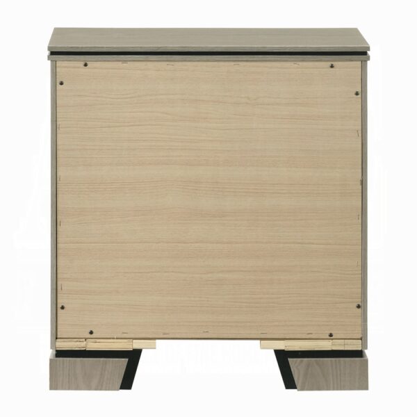 Joanna Weathered Gray Nightstand with Drawers BD05143 By ACME 9