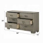 Joanna Weathered Gray Dresser BD05145 By ACME 12