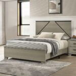 Joanna Queen Bed with LED BD05142Q By ACME Luxury Beds Mobilia Cleopatra 11 Joanna Queen Bed with LED BD05142Q By ACME 11