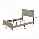 Joanna Queen Bed with LED BD05142Q By ACME Luxury Beds Mobilia Cleopatra 12 Joanna Queen Bed with LED BD05142Q By ACME 12