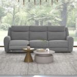 Antonius Gray Manual Recliner Sofa CM9985GY-SF-M by Furniture of America 7