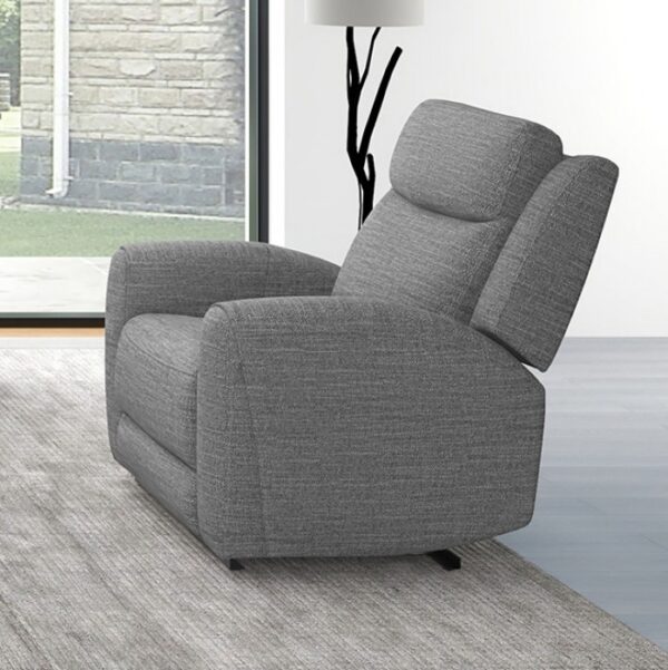 Antonius Gray Manual Recliner Chair CM9985GY-CH-M by Furniture of America 5