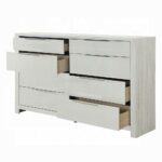 Jehoram Dresser in Beige Finish BD04355 By ACME Luxury Bedroom Dressers Mobilia Cleopatra 12 Jehoram Dresser in Beige Finish BD04355 By ACME 12