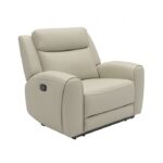 Jacobus Beige Leather Manual Recliner Chair by Furniture of America Recliners Mobilia Cleopatra 10 Jacobus Beige Leather Manual Recliner Chair by Furniture of America 10