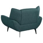 Acton Upholstered Flared Arm Accent Chair by Coaster Furniture Accent Furniture Mobilia Cleopatra 17 Acton Upholstered Flared Arm Accent Chair by Coaster Furniture 17