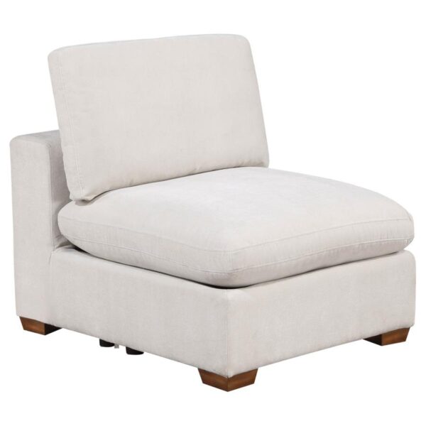 Lakeview Upholstered Armless Chair by Coaster Furniture 9